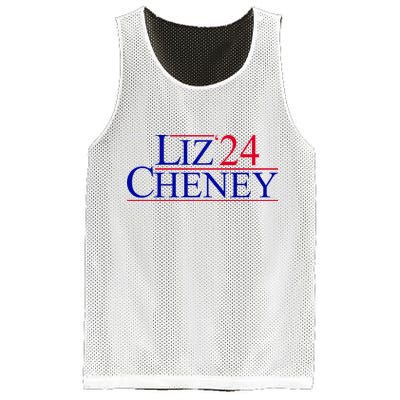Liz Cheney For President 2024 USA Mesh Reversible Basketball Jersey Tank