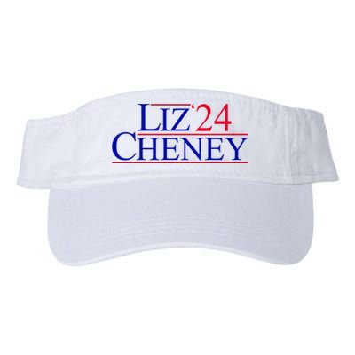 Liz Cheney For President 2024 USA Valucap Bio-Washed Visor