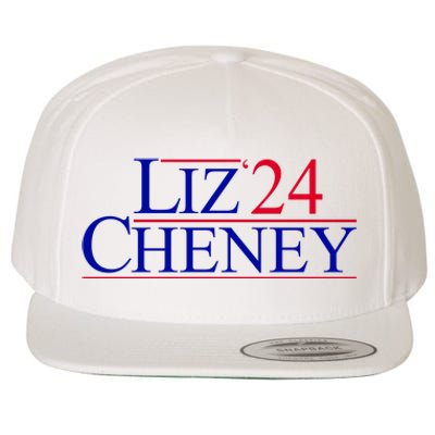 Liz Cheney For President 2024 USA Wool Snapback Cap