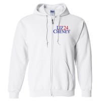 Liz Cheney For President 2024 USA Full Zip Hoodie