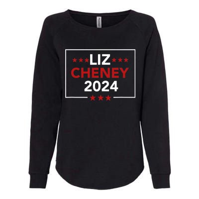 Liz Cheney For President 2024 Usa Election Vote Liz Cheney Womens California Wash Sweatshirt