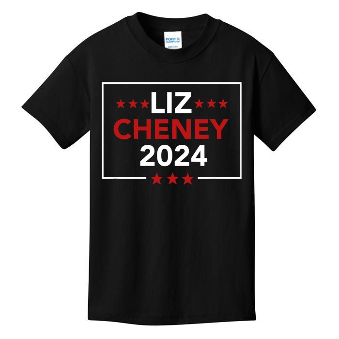 Liz Cheney For President 2024 Usa Election Vote Liz Cheney Kids T-Shirt