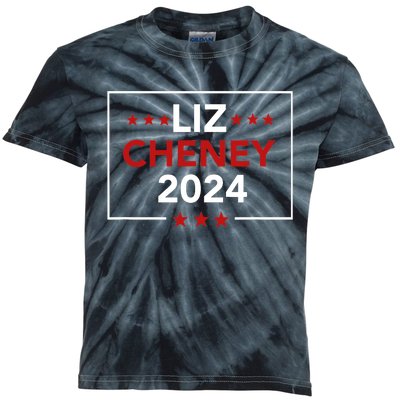 Liz Cheney For President 2024 Usa Election Vote Liz Cheney Kids Tie-Dye T-Shirt