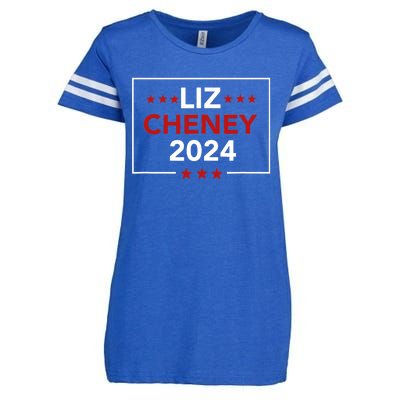 Liz Cheney For President 2024 Usa Election Vote Liz Cheney Enza Ladies Jersey Football T-Shirt