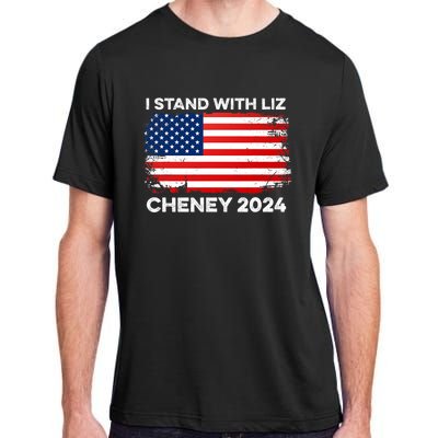 Liz Cheney For President Gop 2024 Election Vote Usa America Adult ChromaSoft Performance T-Shirt