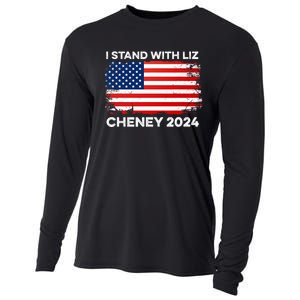 Liz Cheney For President Gop 2024 Election Vote Usa America Cooling Performance Long Sleeve Crew