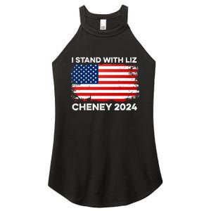 Liz Cheney For President Gop 2024 Election Vote Usa America Women's Perfect Tri Rocker Tank