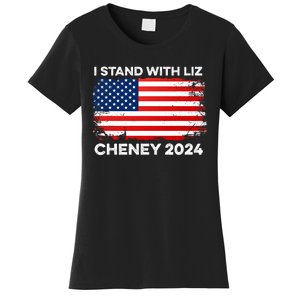 Liz Cheney For President Gop 2024 Election Vote Usa America Women's T-Shirt