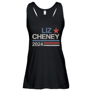 Liz Cheney For President 2024 Usa Election Liz 24 Ladies Essential Flowy Tank