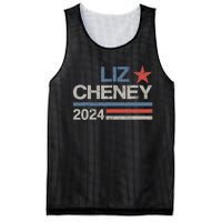 Liz Cheney For President 2024 Usa Election Liz 24 Mesh Reversible Basketball Jersey Tank