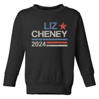 Liz Cheney For President 2024 Usa Election Liz 24 Toddler Sweatshirt