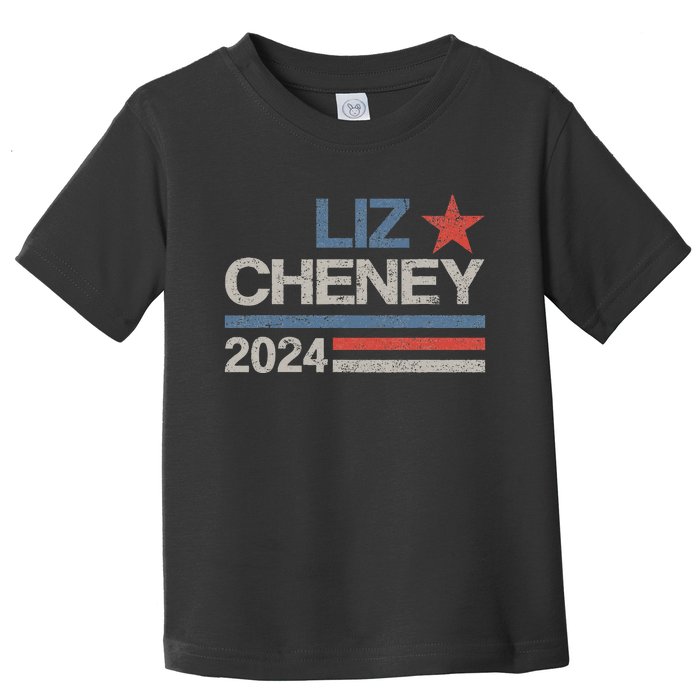 Liz Cheney For President 2024 Usa Election Liz 24 Toddler T-Shirt