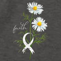 Lung Cancer Fight Support White Ribbon Gift Lung Cancer Vector Backpack