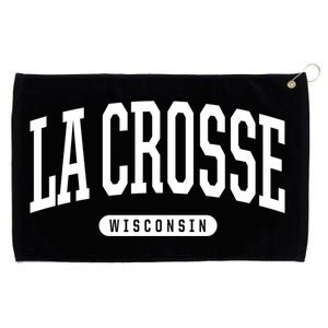 La Crosse Funny Gift Cute Gift College University Style Wi Usa Gift Grommeted Golf Towel