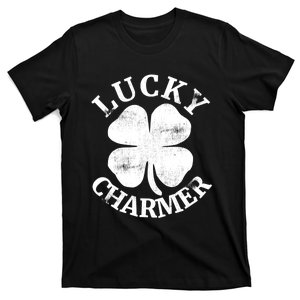 LUCKY CHARMER Funny St. Patrick's Day Boy Girl T-Shirt