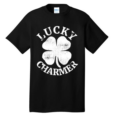 LUCKY CHARMER Funny St. Patrick's Day Boy Girl Tall T-Shirt