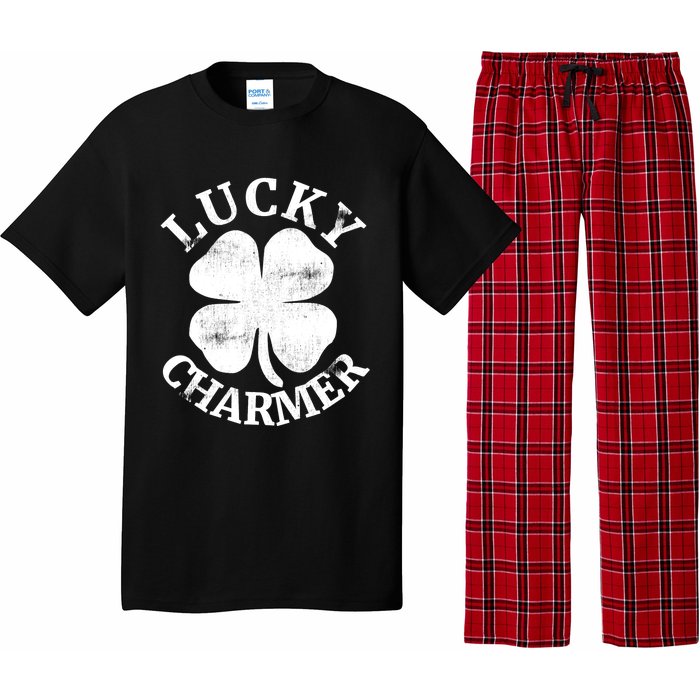 LUCKY CHARMER Funny St. Patrick's Day Boy Girl Pajama Set