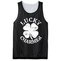 LUCKY CHARMER Funny St. Patrick's Day Boy Girl Mesh Reversible Basketball Jersey Tank