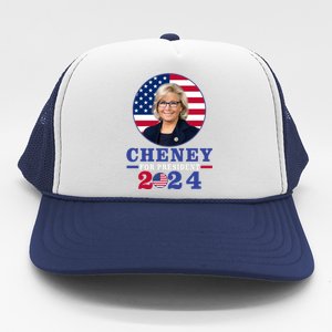 Liz Cheney For President 2024 USA Election Liz 24 Trucker Hat