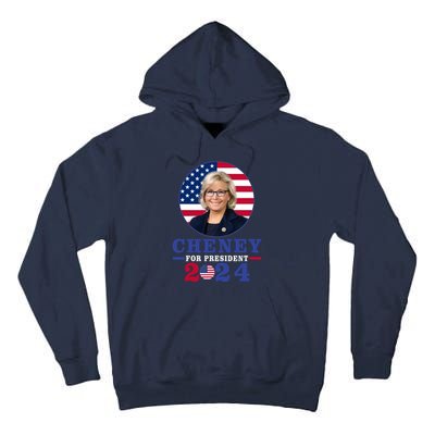 Liz Cheney For President 2024 USA Election Liz 24 Tall Hoodie