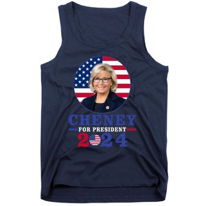 Liz Cheney For President 2024 USA Election Liz 24 Tank Top