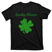 Lucky Clover Four Leaf Saint Patrick's Day Irish Women T-Shirt