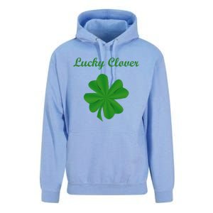 Lucky Clover Four Leaf Saint Patrick's Day Irish Women Unisex Surf Hoodie