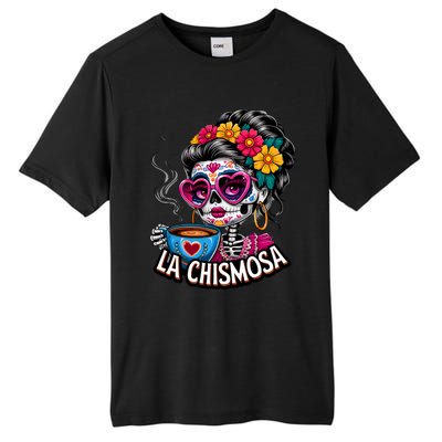 La Chismosa Funny Mexican Chisme Spanish Skeleton Skull Tall Fusion ChromaSoft Performance T-Shirt