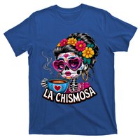 La Chismosa Funny Mexican Chisme Spanish Skeleton Skull T-Shirt