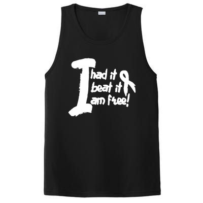 Lung Cancer Fight Cancer Ribbon Gift PosiCharge Competitor Tank