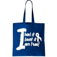 Lung Cancer Fight Cancer Ribbon Gift Tote Bag