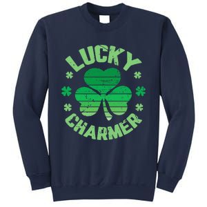 LUCKY CHARMER Funny St. Patrick's Day Sweatshirt