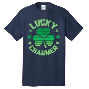 LUCKY CHARMER Funny St. Patrick's Day Tall T-Shirt