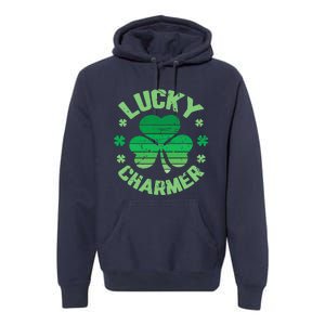 LUCKY CHARMER Funny St. Patrick's Day Premium Hoodie