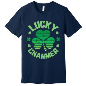 LUCKY CHARMER Funny St. Patrick's Day Premium T-Shirt