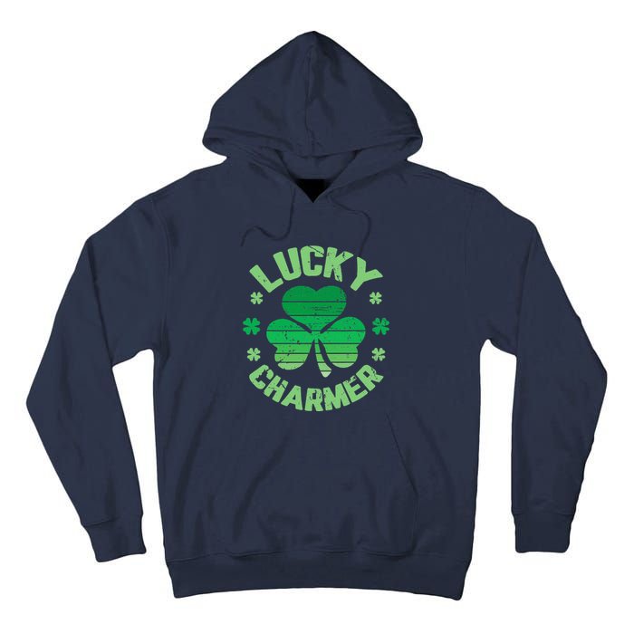 LUCKY CHARMER Funny St. Patrick's Day Tall Hoodie