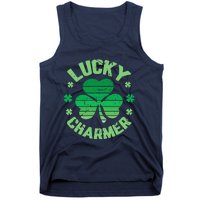 LUCKY CHARMER Funny St. Patrick's Day Tank Top