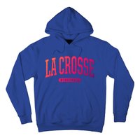 La Crosse Funny Gift Cute Gift College University Style Wi Usa Gift Hoodie