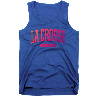 La Crosse Funny Gift Cute Gift College University Style Wi Usa Gift Tank Top