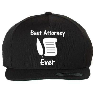 Law Clerk For Lawyer Gift Wool Snapback Cap