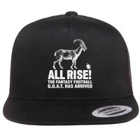 League Champion Fantasy Football Draft Funny All Rise Goat Flatbill Hat