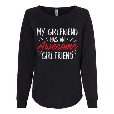 Lesbian Couple Funny Cute Valentines Day Gift Womens California Wash Sweatshirt