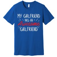 Lesbian Couple Funny Cute Valentines Day Gift Premium T-Shirt