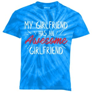 Lesbian Couple Funny Cute Valentines Day Gift Kids Tie-Dye T-Shirt