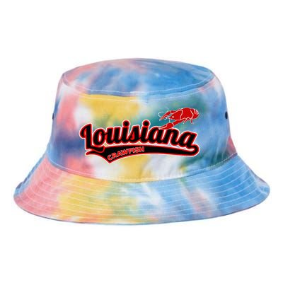 Louisiana Crawfish Funny College Boil Crew Tie Dye Newport Bucket Hat