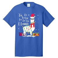 Llama Christmas Fa La La Lama Funny Xmas Lover Gift Tall T-Shirt