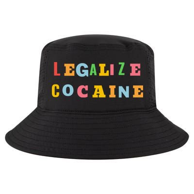 Legalize Cocaine Funny Design Cool Comfort Performance Bucket Hat