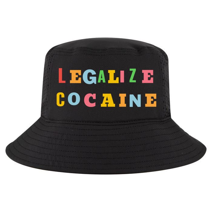 Legalize Cocaine Funny Design Cool Comfort Performance Bucket Hat