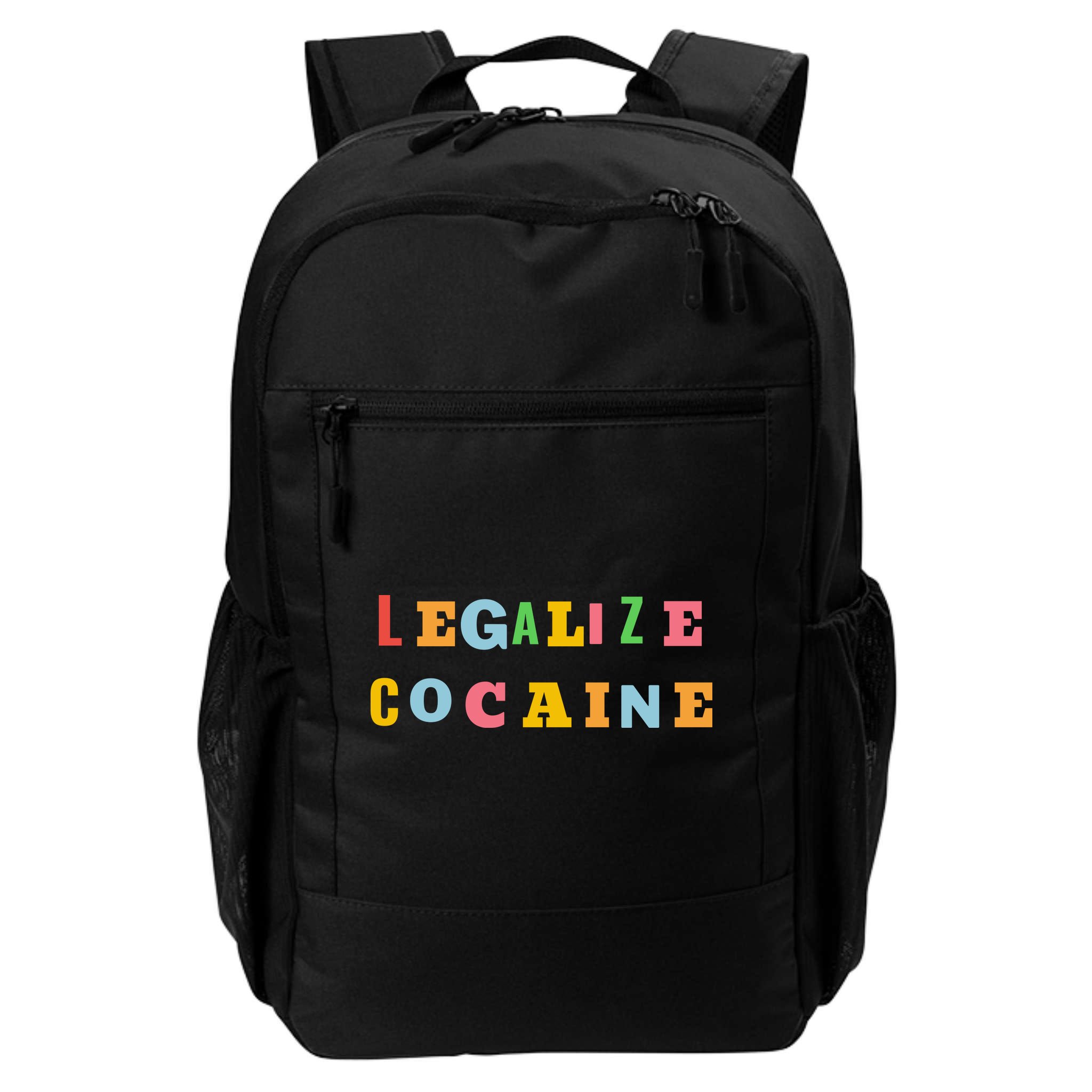 Legalize Cocaine Funny Design Backpack
