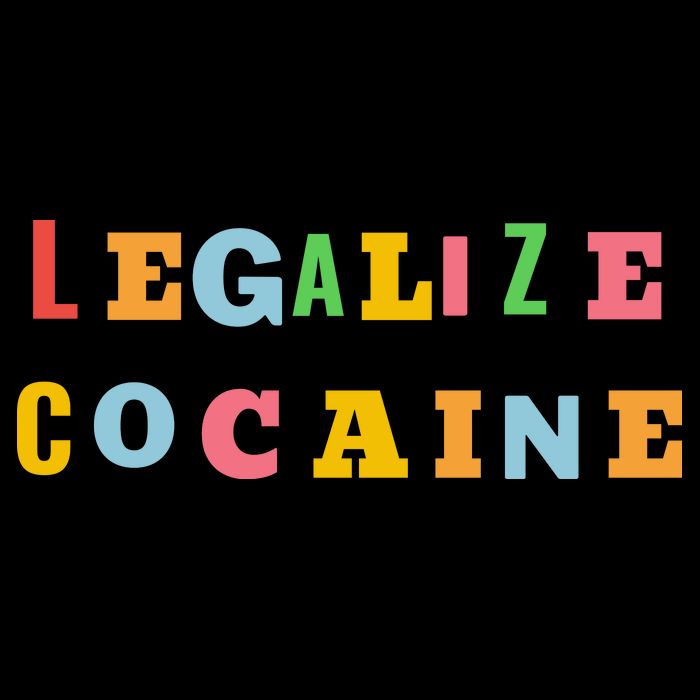 Legalize Cocaine Funny Design Sustainable Bucket Hat